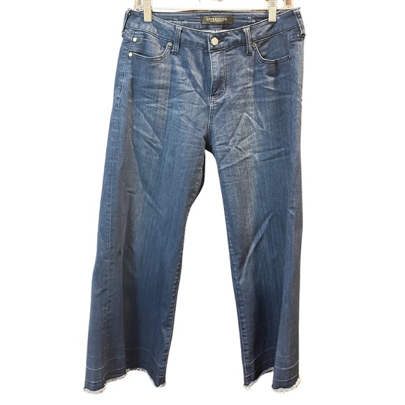 Liverpool Wide Crop Jeans - Picture 3 of 5